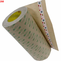 Rubans adhésifs de transfert 3M 467MP authentiques de 0,05 mm, rouleaux de 12 po x 60 pi, ruban adhésif double face transparent 3M pour ruban haute température 3M 200MP