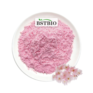 ผงสารสกัดดอกซากุระธรรมชาติ BSTBIO สำหรับเครื่องดื่ม ผงซากุระสีชมพู - Product Image 1