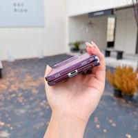 Coque de téléphone antichoc en TPU PC colorée style Ins avec chargement magnétique sans fil pour iPhone Duo 18 Fold
