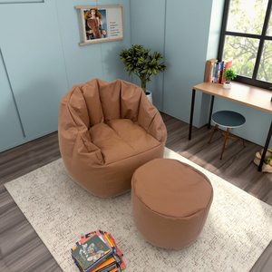 Bean Bag Sofa Chair Set Ultra-Soft <strong>Japanese</strong> Design Indoor/Outdoor Compressed Play <strong>Couch</strong> 100% Polystyrene Beads OEM/ODM Available - Product Image 2