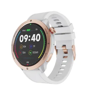 MW08 AOD שעון חכם שעון גברים נשים Amoled HD 1.43 אינץ מסך 466*466 ארוך חיי סוללה IP68 עמיד למים BT שיחה Smartwatch