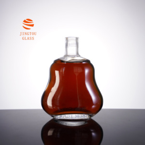 Bouteille en verre unique en forme de <span class=keywords><strong>poire</strong></span> de 700 ml, adaptée au brandy, à la <span class=keywords><strong>vodka</strong></span> et au whisky, pour les spiritueux haut de gamme - Product Image 4