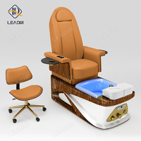 Chaise de pédicure électrique inclinable avec massage, équipement de salon de beauté, couleur personnalisée moderne, à vendre