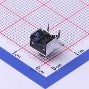 TS-1037-A5B3-D2 Tactile Switch SMD Switch Single Pole Single Throw Round Button 2.5N Horizontal Mount - Product Image 2