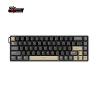Clavier mécanique de jeu RK Royal Kludge RK68 HE Black Shadow 8000Hz 8K à faible latence avec interrupteurs magnétiques