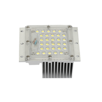 Dapat disesuaikan modul LED 10W 20W 30W aluminium SMD persegi LED lampu jalan dengan lensa LED