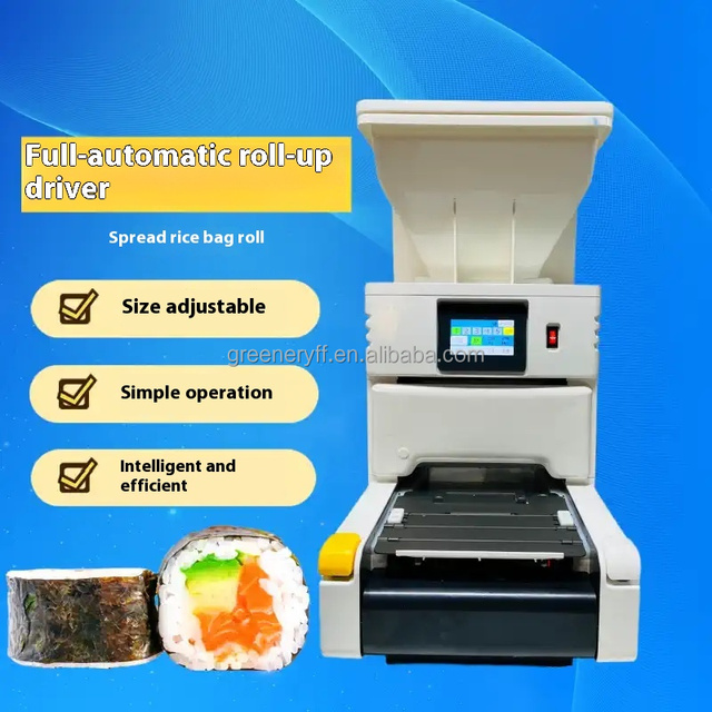 Sushi Rice Sheet Machine Maki Robot Roll Lucky Eng Niguiri Suzumo