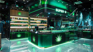 Tùy chỉnh phát triển thuốc lá kính cửa hàng đồ nội thất Cung cấp showroom xì gà wape dispentary hiển thị tủ khói cửa hàng truy cập Mall kiosk - Product Image 6