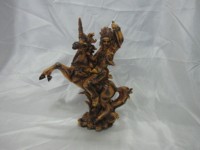 FH60049 Sculpture de cheval en résine de style western de luxe européen et américain pour la décoration intérieure et l'ornementage équestre