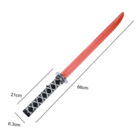 Sabre laser LED en plastique pour enfants, idéal pour Halloween, Noël, les fêtes costumées, avec effets lumineux clignotants – Jouets promotionnels lumineux