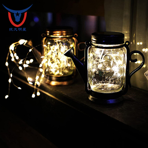 ไฟ LED พลังงานแสงอาทิตย์แบบขวดโหล พร้อมคุณสมบัติกันน้ำ IP65 ใช้งาน<span class=keywords><strong>ได้</strong></span> 8-10 ชั่วโมง สำหรับตกแต่งสวน ทางเดิน ประตูรั้ว กลางคืน - Product Image 4