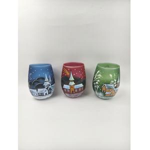 Aromatherapy Paraffin Wax Glass Jar 100g Holiday <b>Scented</b> <b>Candles</b> Machine-Made Classical Fragrance Indoor Home Decoration Burning - Product Image 6