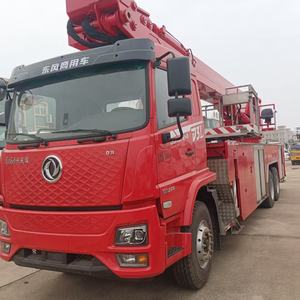 <span class=keywords><strong>Camion</strong></span> de travail aérien Dongfeng, hauteur 45 m, double essieu arrière, flèche en acier haute résistance, système de protection de sécurité - Product Image 2