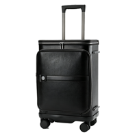 Valise à roulettes portable OEM pour femme, en cuir de qualité supérieure, avec serrure antivol, pour homme, pour ordinateur portable, pour voyage