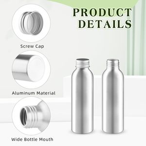 Vente flash - Flacons de parfum en aluminium - 100 ml, 250 ml, 500 ml, 1000 ml, 1200 ml - Rouge, Or, Noir mat - Flacons d'huiles essentielles en aluminium - Product Image 3