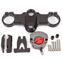 Kits de montaje de soporte de amortiguador estabilizador de dirección precio de fábrica anodizado de alta calidad CNC de carreras RC250 RC390 FonsenX