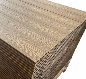 أرضية خشبية مركبة خارجية صينية الصنع بتصميم أوروبي حديث، سهلة التركيب بنظام القفل المزدوج، مقاومة للماء، ضمان 5 سنوات - Product Image 4