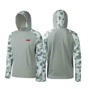 Sudaderas de pesca ligeras de alta calidad al por mayor para hombre, ropa de protección solar para viajes de pesca y navegación al aire libre en verano - Product Image 1
