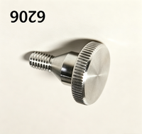 Nouvelle vis M6 compatible 6206 en aluminium moleté pour imprimante jet d'encre continu série 9010/9020/9030/9018/9028