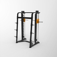 Machine Smith Iso-Latérale Commerciale à Charge de Plaques pour Squat, Bench Press et Entraînement de Force