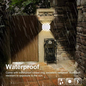 Appliques murales de couloir en aluminium léger 6w Led Garden Outdoor Waterproof Ip65 Led Outdoor Wall Lamps - Product Image 5