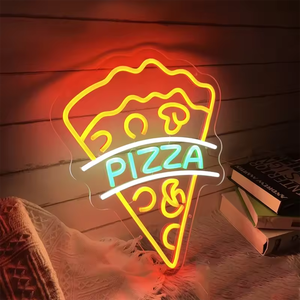 Letrero Luminoso LED Personalizado con Forma de Pizza, de Alta Luminosidad, para Montar en la Pared, Ideal para Restaurantes, Tiendas, Bares, Publicidad y Decoración - Product Image 3