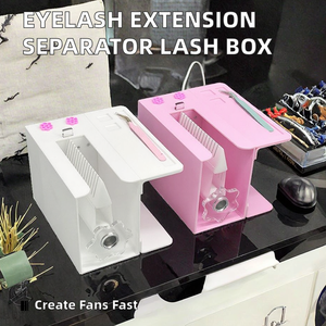 Caja de Pestañas Acrílica, Máquina Automática para Abanicar Pestañas, Separador y Herramientas Fáciles para Extensión de Pestañas, Categoría de Producto <span class=keywords><strong>Rebel</strong></span> Netflix - Product Image 2