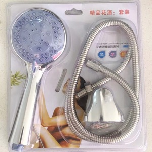 Kit de ducha de mano, cabezal de ducha y manguera, juego de 3 piezas, ducha de lluvia con masaje, portátil, fácil de instalar - Product Image 3