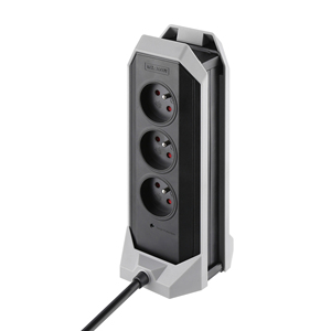 Pháp loại 16A 4 cửa hàng <span class=keywords><strong>RGB</strong></span> ánh sáng điện dải 380j bảo vệ tăng 3USB Gamepad sạc 2 EU ổ cắm USB đầu ra cho chơi game - Product Image 4