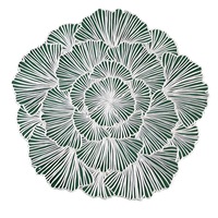 Set de table en vinyle doré de style européen pour la décoration de la maison et des mariages