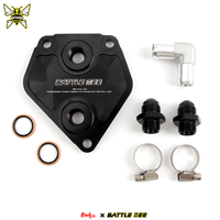 Adaptador de enfriador de transmisión de caja de cambios personalizado sándwich de placa Base para Honda para Civic FC 1,5 T Ver2.0 Cvt nueva condición-modelo