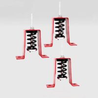 Amortisseur de vibrations suspendu XHS, type HV, pour pipeline et plafond, anti-corrosion, installation facile, hôpital, école