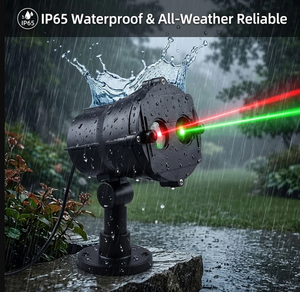 Répulsif laser extérieur pour oiseaux, dispositif de dissuasion des oiseaux étanche avec télécommande et minuterie pour la protection des jardins, vergers et voitures - Product Image 4