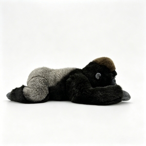 Peluche Gorille Personnalisée en Gros, Jouet en Peluche Réaliste Gorille Argenté pour Enfants et Décoration - Product Image 5