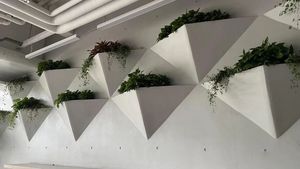 บอร์ดคอนกรีตหน้างานสำหรับงานตกแต่งภายในสไตล์อุตสาหกรรมบอร์ดซีเมนต์มีรูสำหรับตกแต่ง - Product Image 5