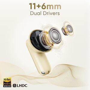 Audífonos Inalámbricos <span class=keywords><strong>Alibaba</strong></span> TWS Realme Buds Air 8 con Controladores de Bajos Dinámicos Duales, Cancelación de Ruido Activa de 55dB, 6 Micrófonos con Cancelación de Ruido Ambiental, 360 °   Audio Espacial, Mayor Duración de la Batería, <span class=keywords><strong>Alibaba</strong></span> Realme Buds - Product Image 3