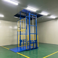 Monte-charge hydraulique fixe sans fosse profonde, équipement de levage vertical stable pour le transport de marchandises en atelier intérieur