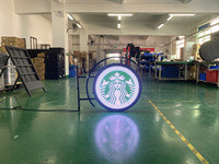 Pantalla LED Circular de Doble Cara P4 para Exteriores