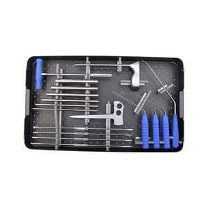 BODAO 재사용 가능한 멸균 수술 트레이 304 스테인리스 스틸, 통제된 환경에서 MIS 척추 기구 구성에 이상적 - Product Image 6