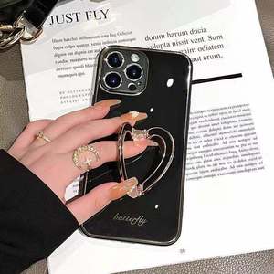 Funda de teléfono flotante galvanoplastia para Samsung galaxy <span class=keywords><strong>a22</strong></span> <span class=keywords><strong>a32</strong></span>, carcasa trasera de teléfono con soporte de metal - Product Image 5