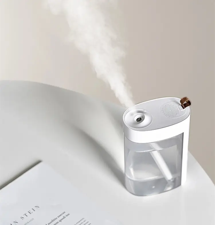 Humidificateur d'air à ultrasons, diffuseur à brume fraîche, pulvérisateur électrique USB Mini plastique 60 humidificateur de voiture humidité <36db