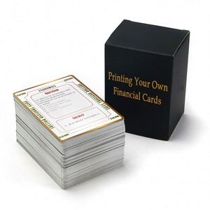 Conception d'emballages personnalisés pour cadeaux et jeux, bougeoirs, cartes flash de référence pour le trading boursier - Product Image 1