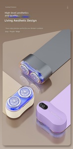 Levapelucchi a Doppia Testa con Tagliacapelli a 6 Lame, Rimozione Acari con Luce Blu, Ricaricabile USB-C per Maglioni e Tessuti - Product Image 6