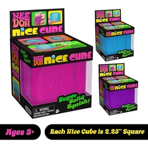 Jouet Squishy Personnalisé - Joli Cube Sensoriel à Presser en Matériau EVA Super Solide - Cube de 2,25 pouces - Product Image 2