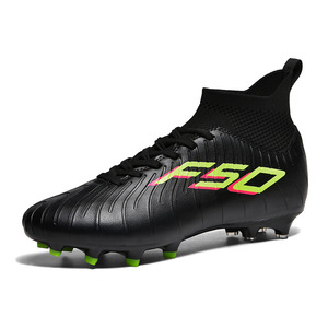 Zapatillas de fútbol transfronterizas de talla grande para niños, adolescentes y niñas, con letras, deportivas 2025, suministro directo de fábrica original. - Product Image 2