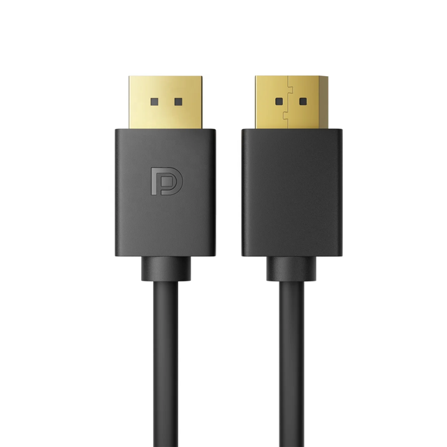 OEM Gold Plated DP 1.4V 4K 60Hz PVC Jacket Cable with Braid Shielding for Projector Monitor Computer Microphone