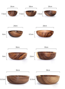 Cuencos pequeños <span class=keywords><strong>de</strong></span> madera <span class=keywords><strong>de</strong></span> acacia | Tazas <span class=keywords><strong>de</strong></span> cocina <span class=keywords><strong>de</strong></span> madera talladas a mano para <span class=keywords><strong>salsa</strong></span> <span class=keywords><strong>de</strong></span> arroz, <span class=keywords><strong>salsa</strong></span>, preparación, sal y condimentos - Product Image 2