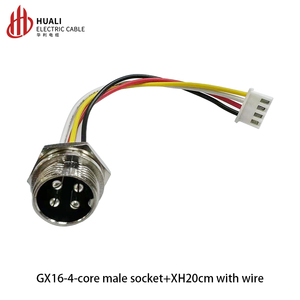 Colokan dan soket penerbangan M16, dengan blok Terminal 2, 3, 4, 5, 6, 7, 8, 9, 10-core dan XH2.54, 20A. - Product Image 6