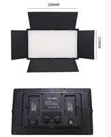 Pro LED U600 + 35W RGB vidéo lumière de remplissage 2700-6500K alimenté par batterie LED Studio éclairage télécommande pour vidéo photographique