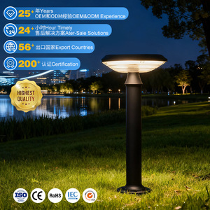 Lampe solaire LED imperméable pour pelouse, jardin, extérieur, cour, patio, paysage, durée de vie de 50000 heures, 3,0 kg - Product Image 1